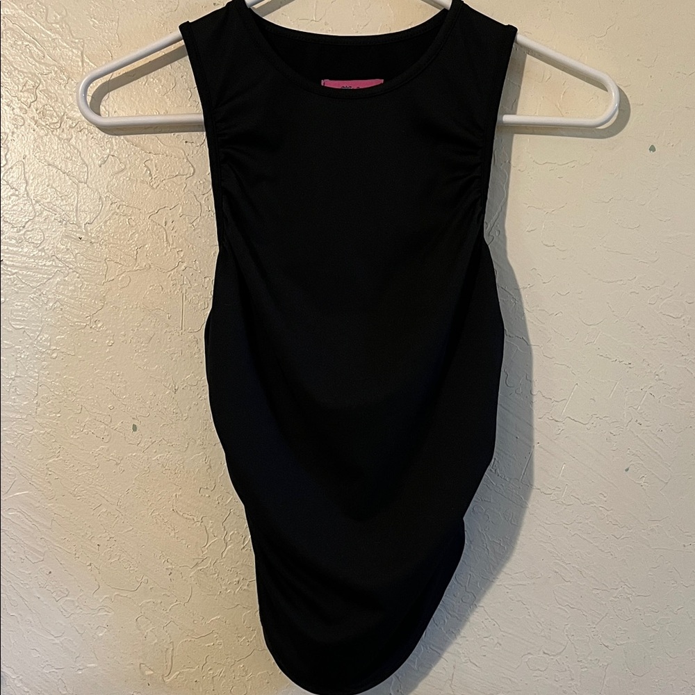 Edikted Rushed Black Tank Top